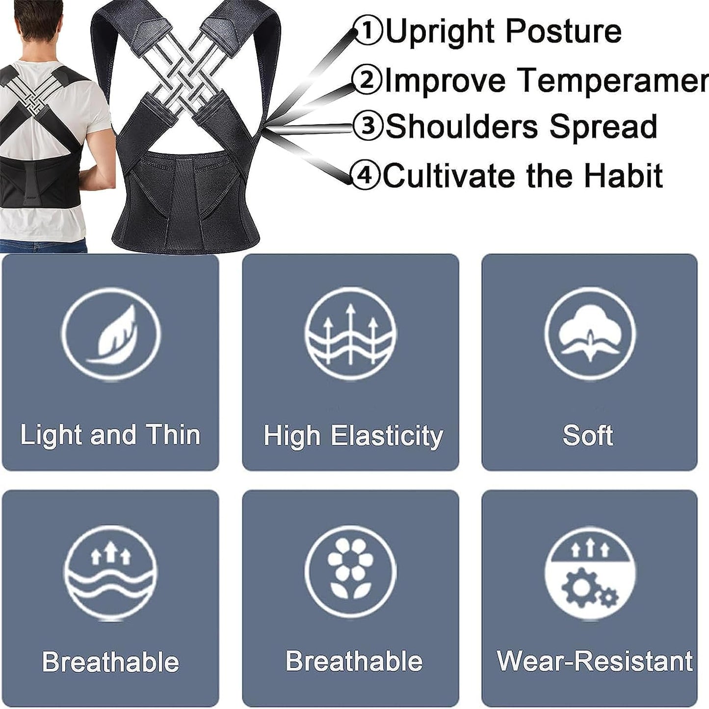 Unisex Posture Corrector Belt