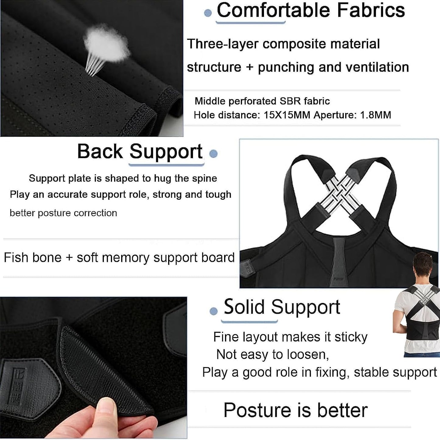 Unisex Posture Corrector Belt