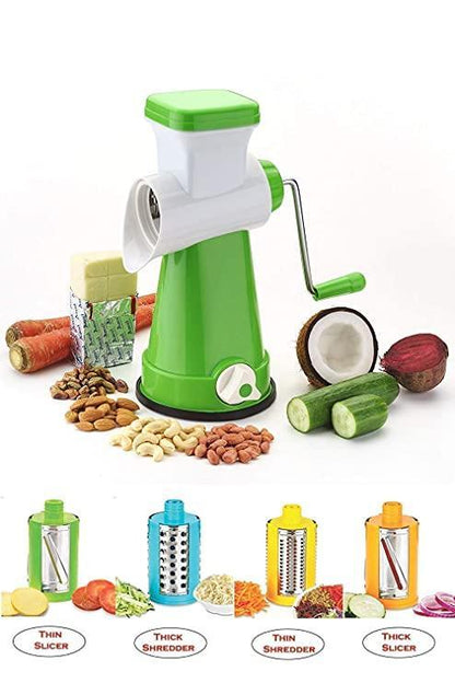 4 in 1 Drum Grater (Shredder/Slicer )